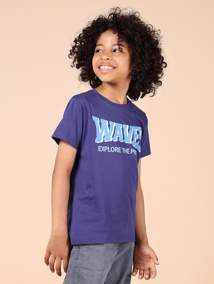 boys front & back print short sleeve t-shirt - 21784518 - Standard Image - 2