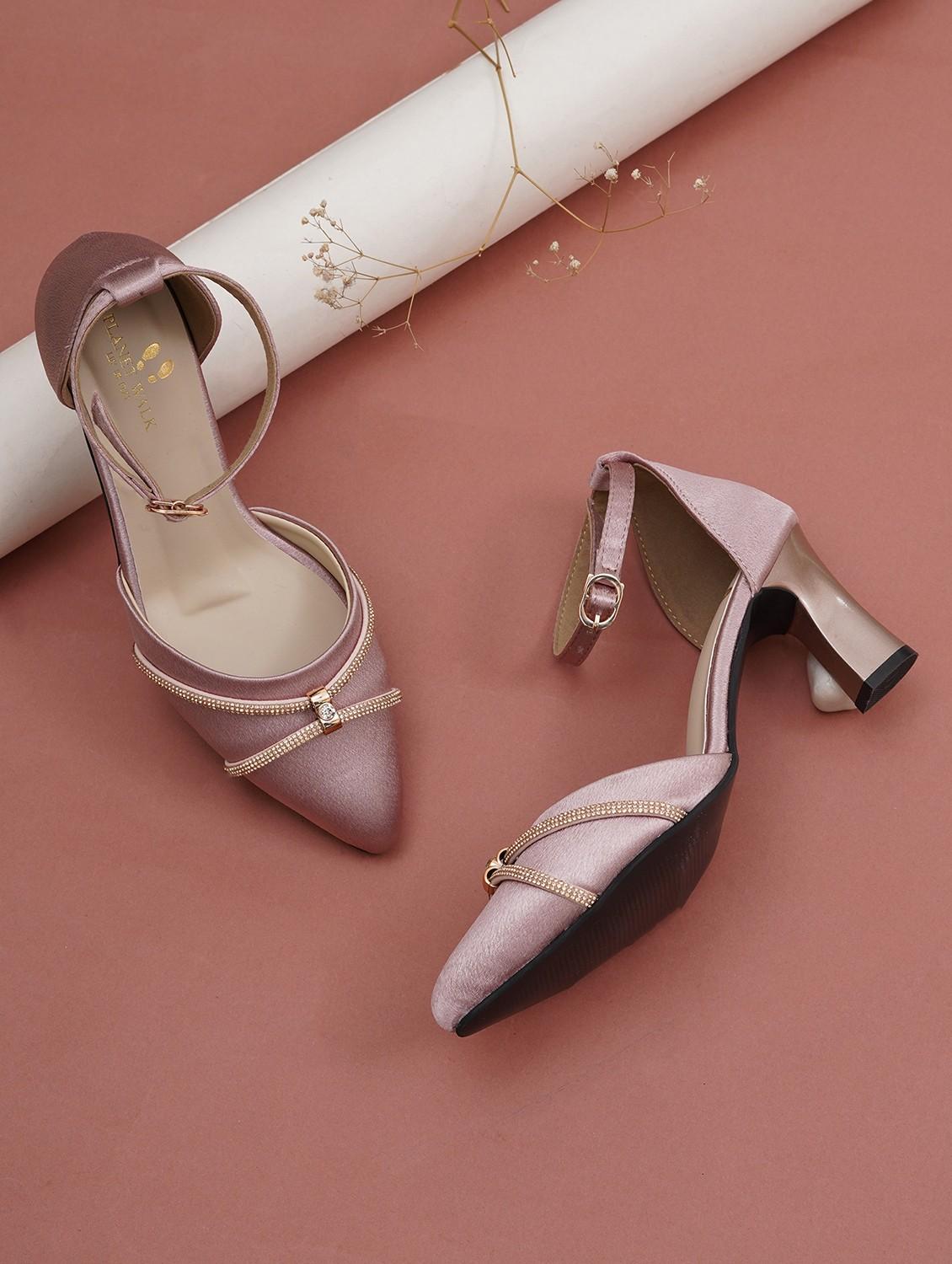 women embellished ankle strap pointed sandal - 21784977 - Zoom Image - 0