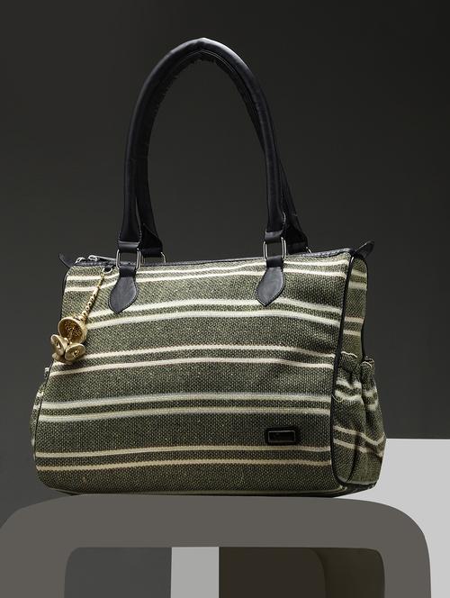 women green striped handbag - 21785000 - Standard Image - 0