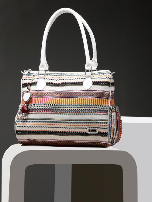 women white striped handbag - 21785001 -  Standard Image - 0