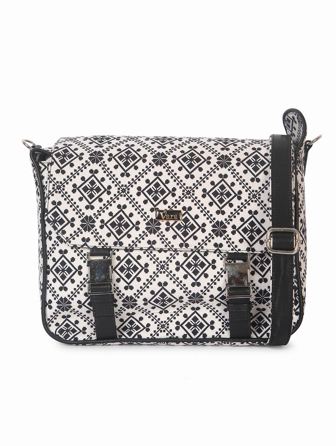 women white printed sling bag - 21785011 - Zoom Image - 0
