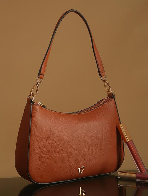 women zip closure casual handbag - 21785026 - Standard Image - 0