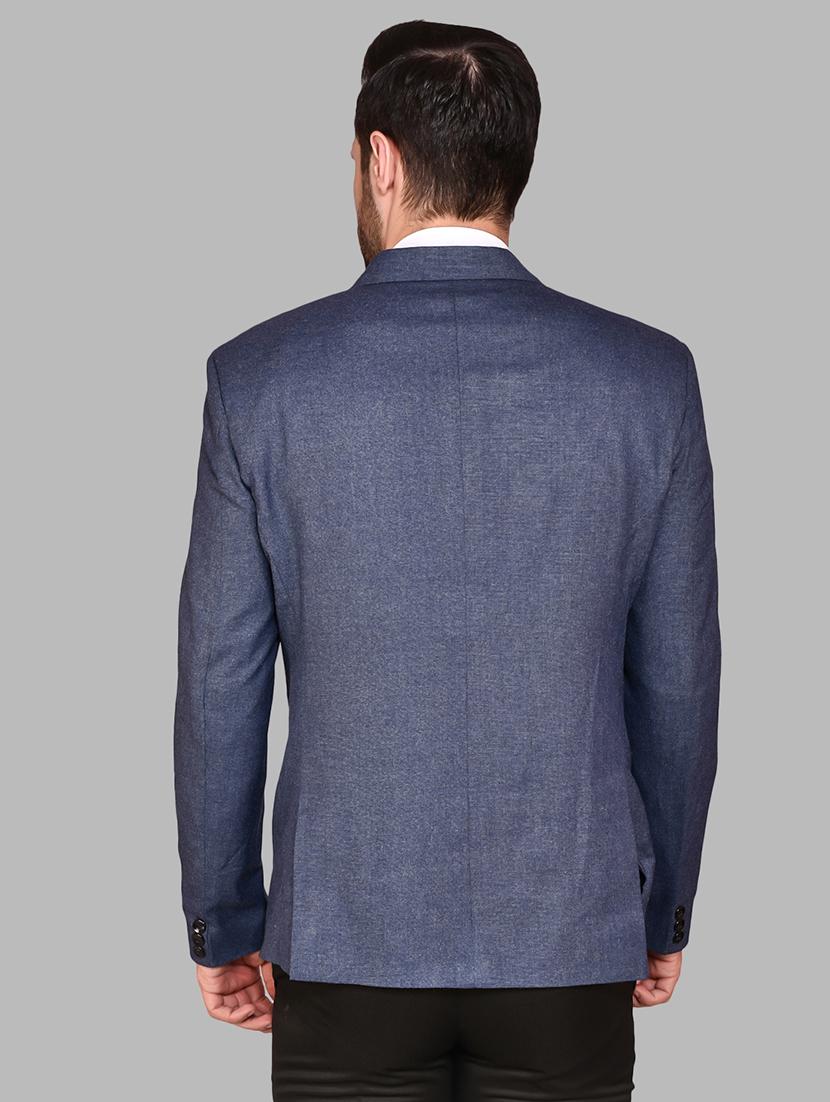 men long sleeves solid single breasted casual blazer - 21785906 - Standard Image - 2