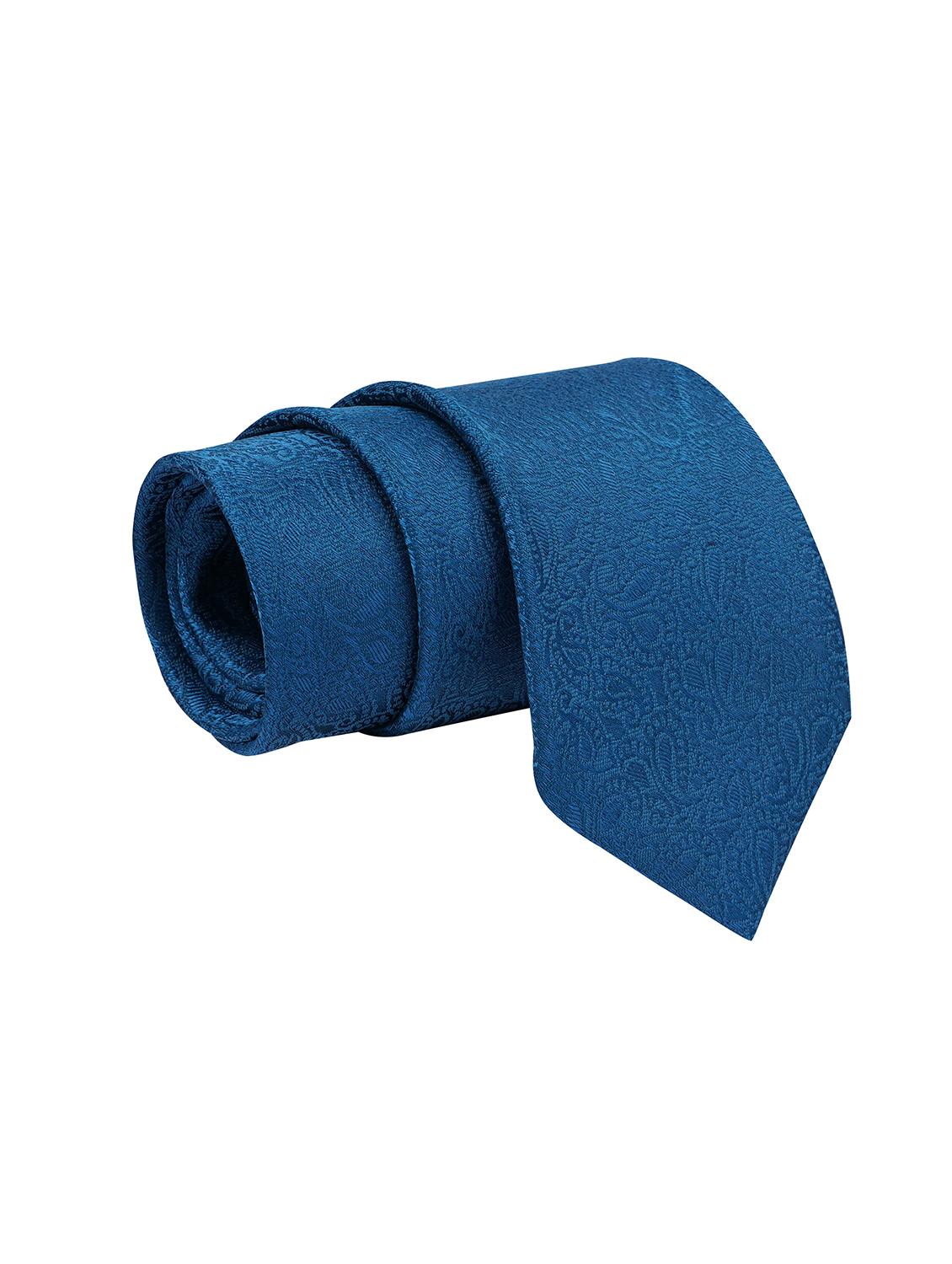 men textured neck tie with pocket square - 21786644 - Standard Image - 2