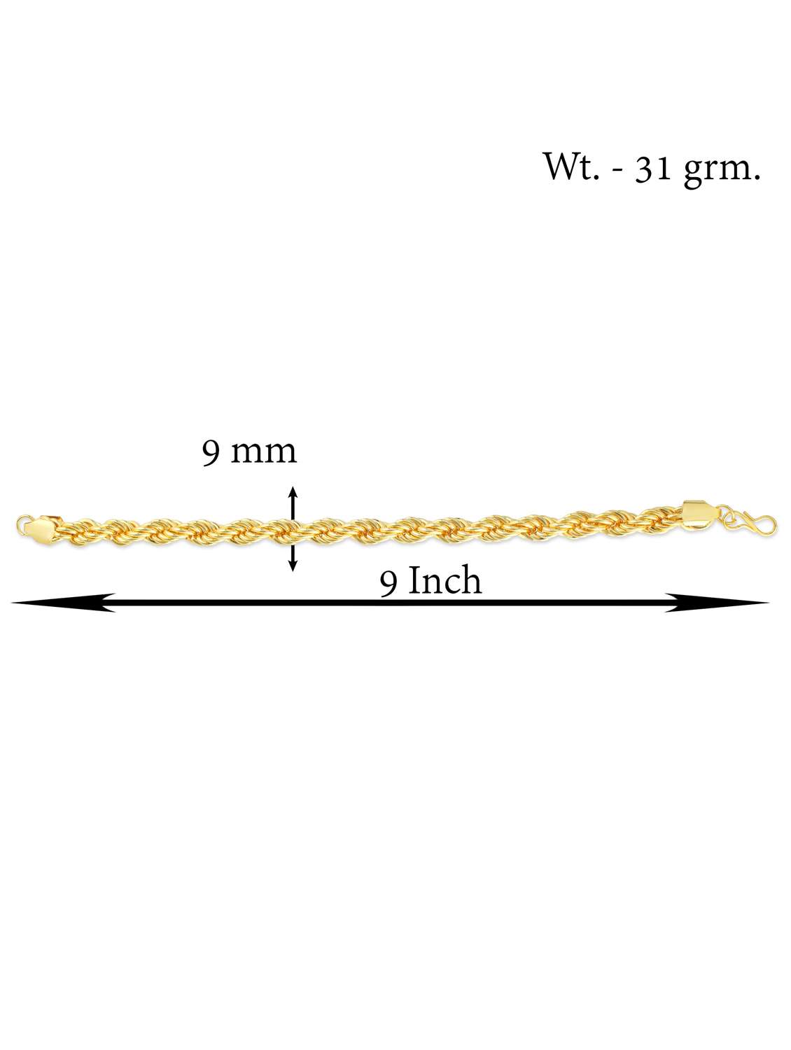 men gold brass bracelet - 21787370 -  Standard Image - 2