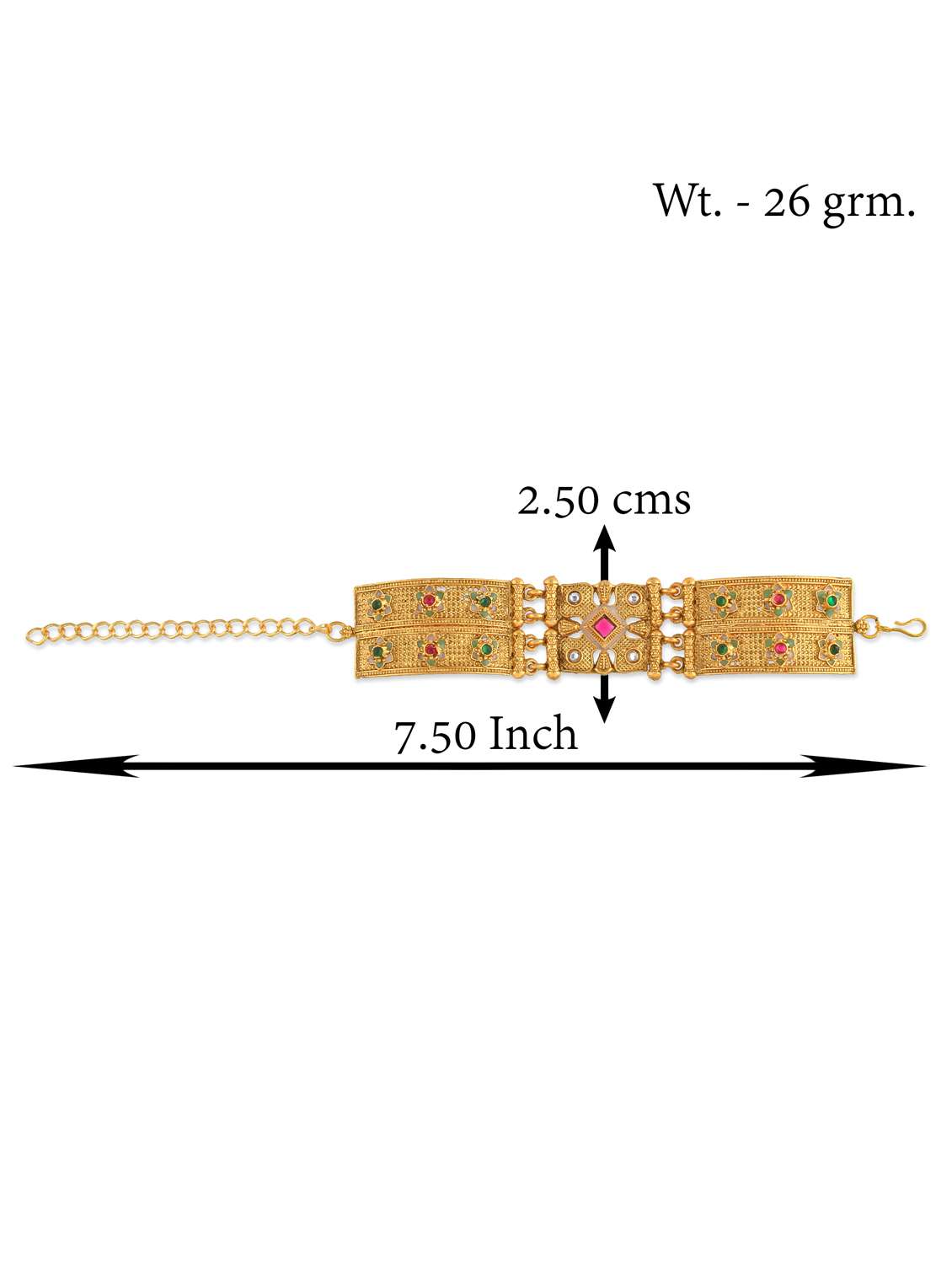 women gold brass bracelet - 21787447 -  Standard Image - 2