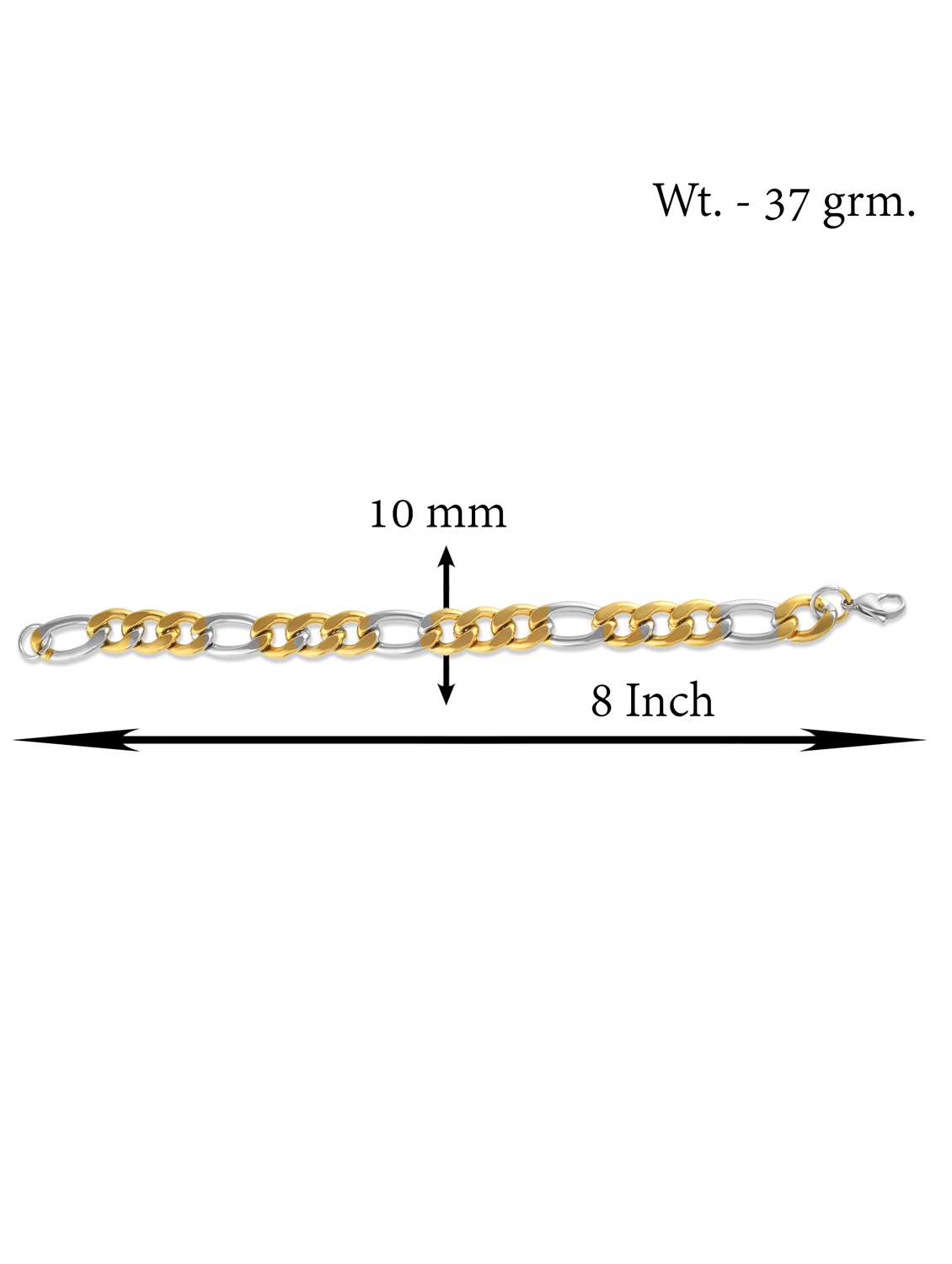 men gold brass bracelet - 21787451 -  Standard Image - 2