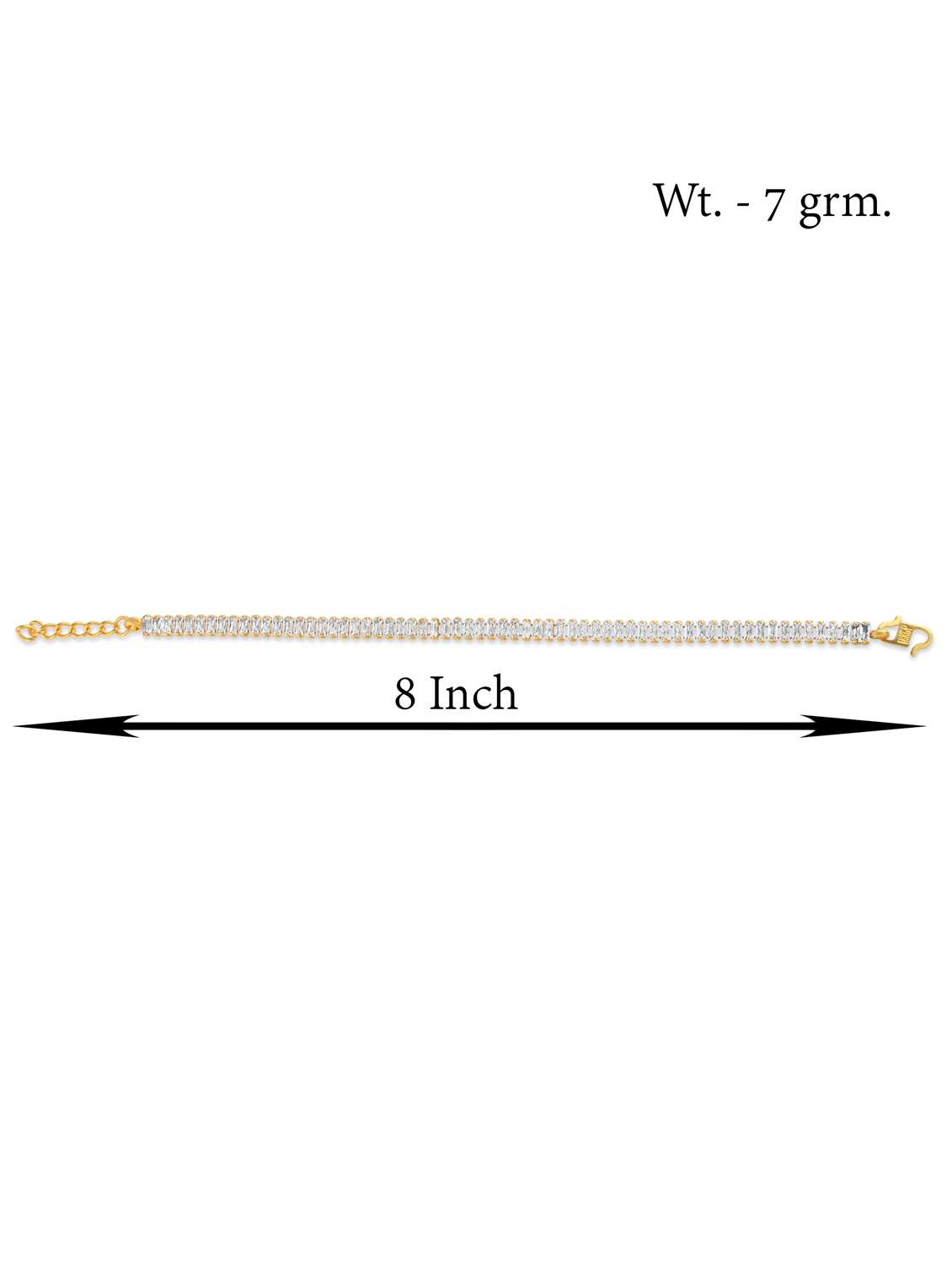 men gold brass stone detailed bracelet - 21787496 -  Standard Image - 2