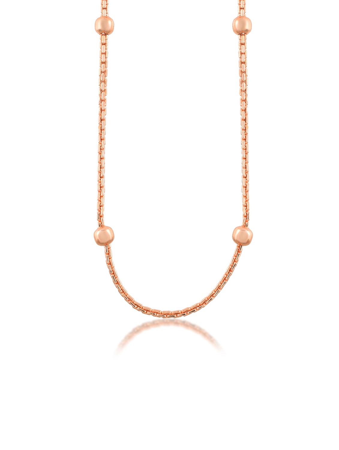 brown brass chain necklace - 21788833 -  Zoom Image - 0