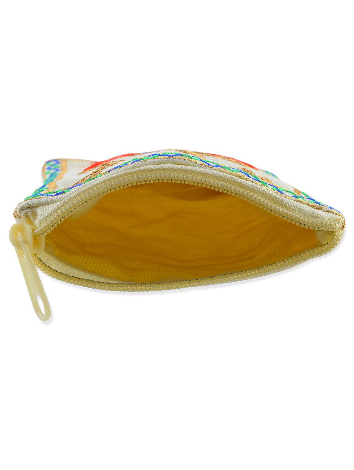 women off white embroidered sling bag - 21788837 - Standard Image - 2