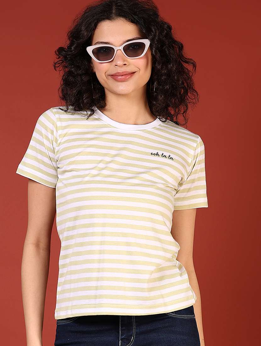 women all over printed short sleeves t-shirt