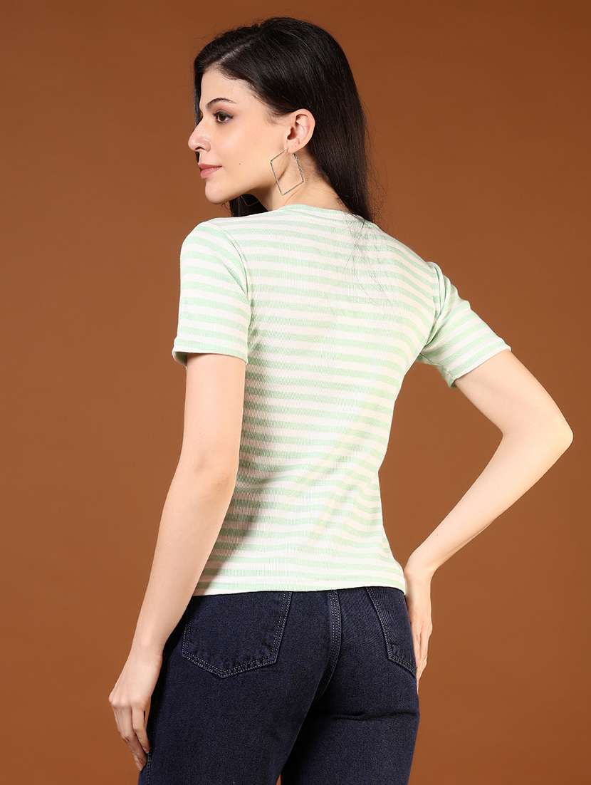 women all over printed short sleeves t-shirt - 21788841 -  Standard Image - 2