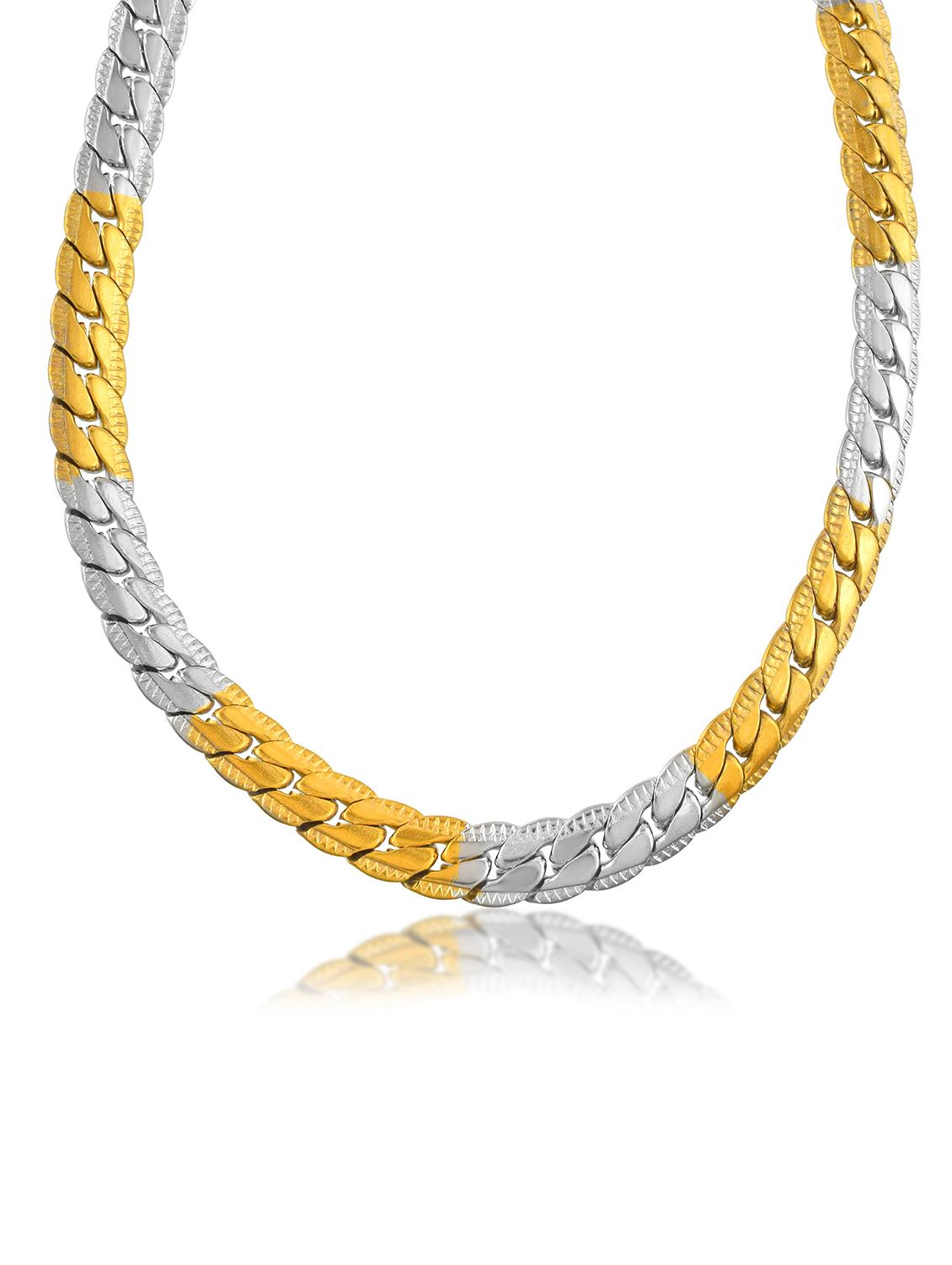 gold brass chain necklace - 21788858 - Zoom Image - 0