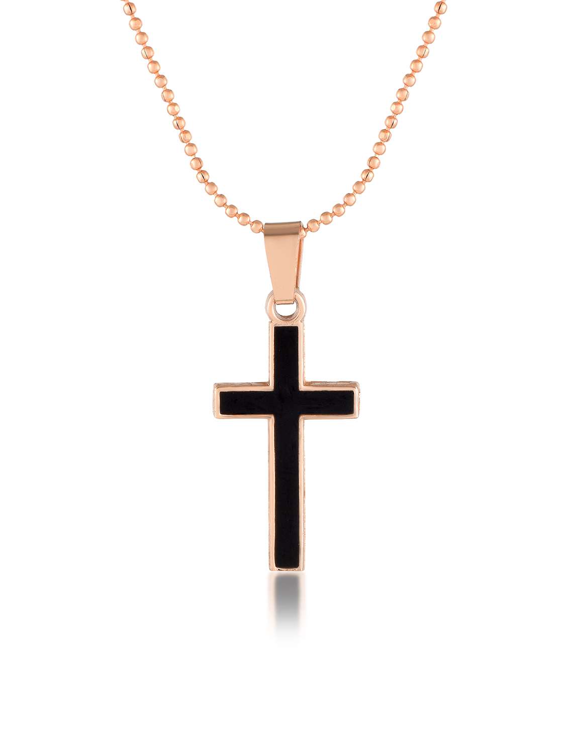 men brown cross brass pendant - 21788871 -  Standard Image - 2