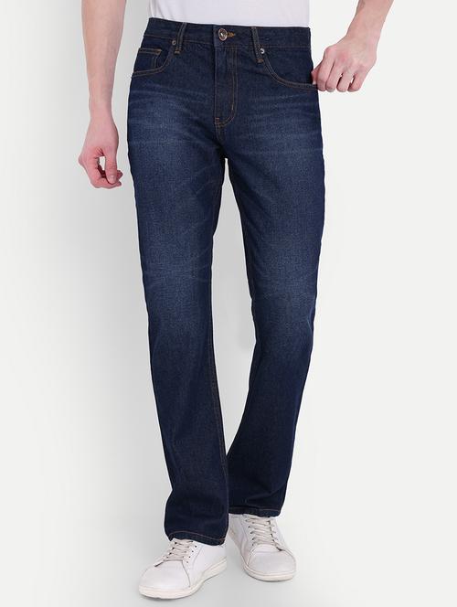 men mid rise full length denim jeans - 21789583 -  Standard Image - 0