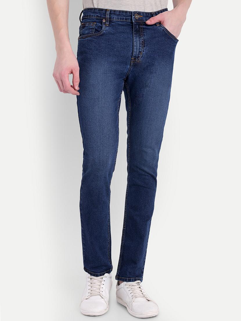 men mid rise full length denim jeans - 21789588 -  Zoom Image - 0