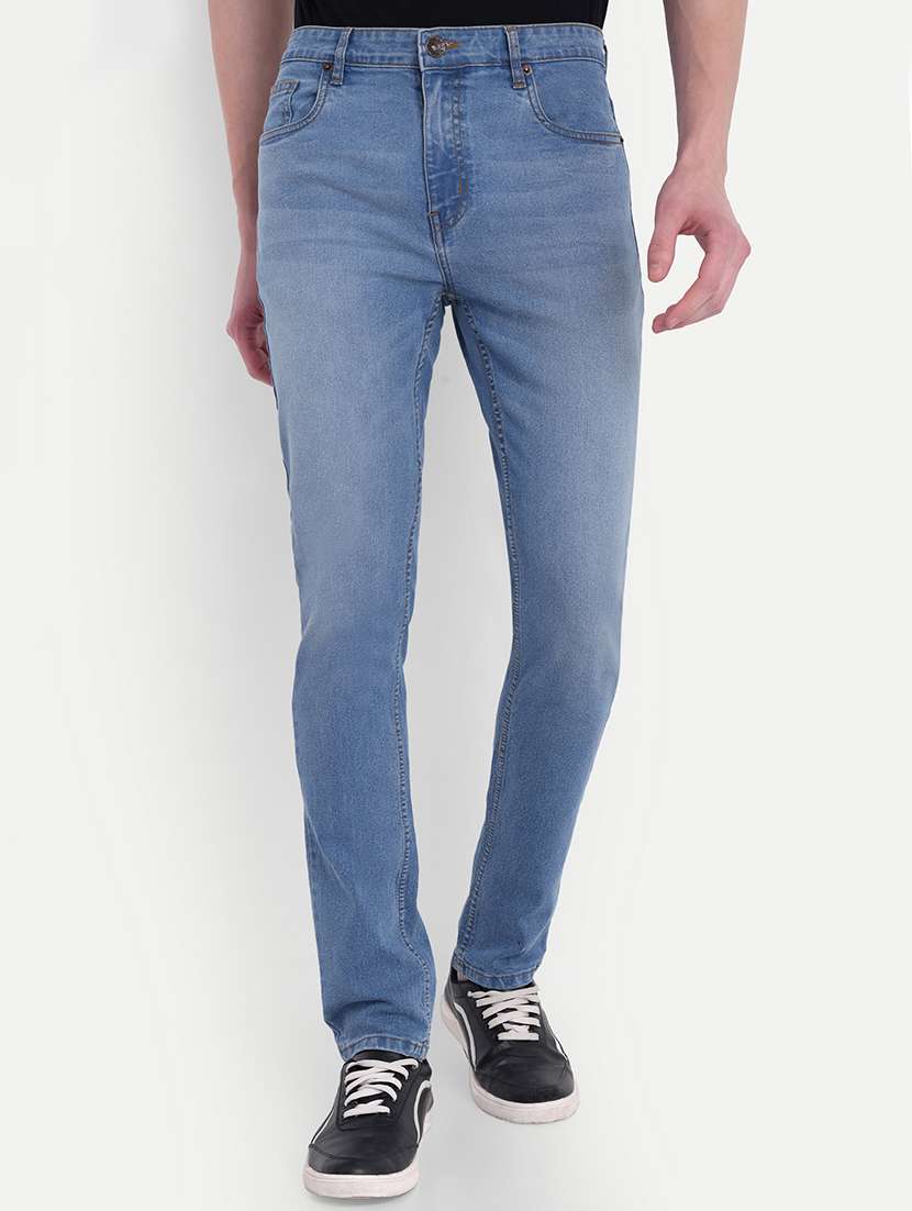 men mid rise full length denim jeans - 21789589 - Zoom Image - 0