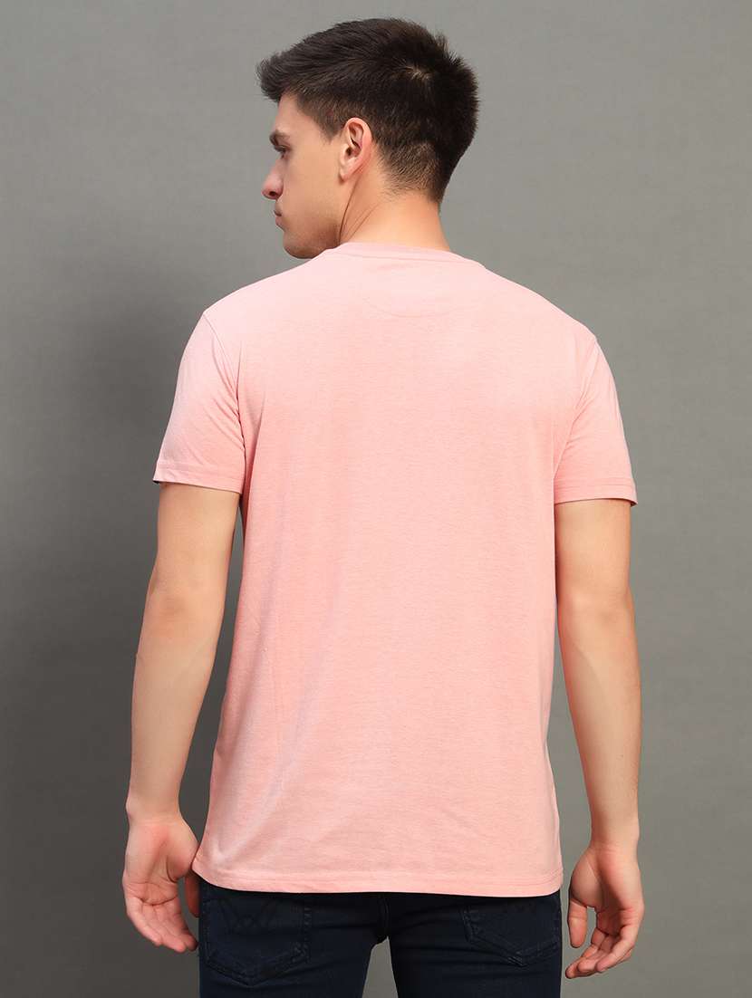 men solid short sleeve regualr fit t-shirt - 21789604 -  Standard Image - 2