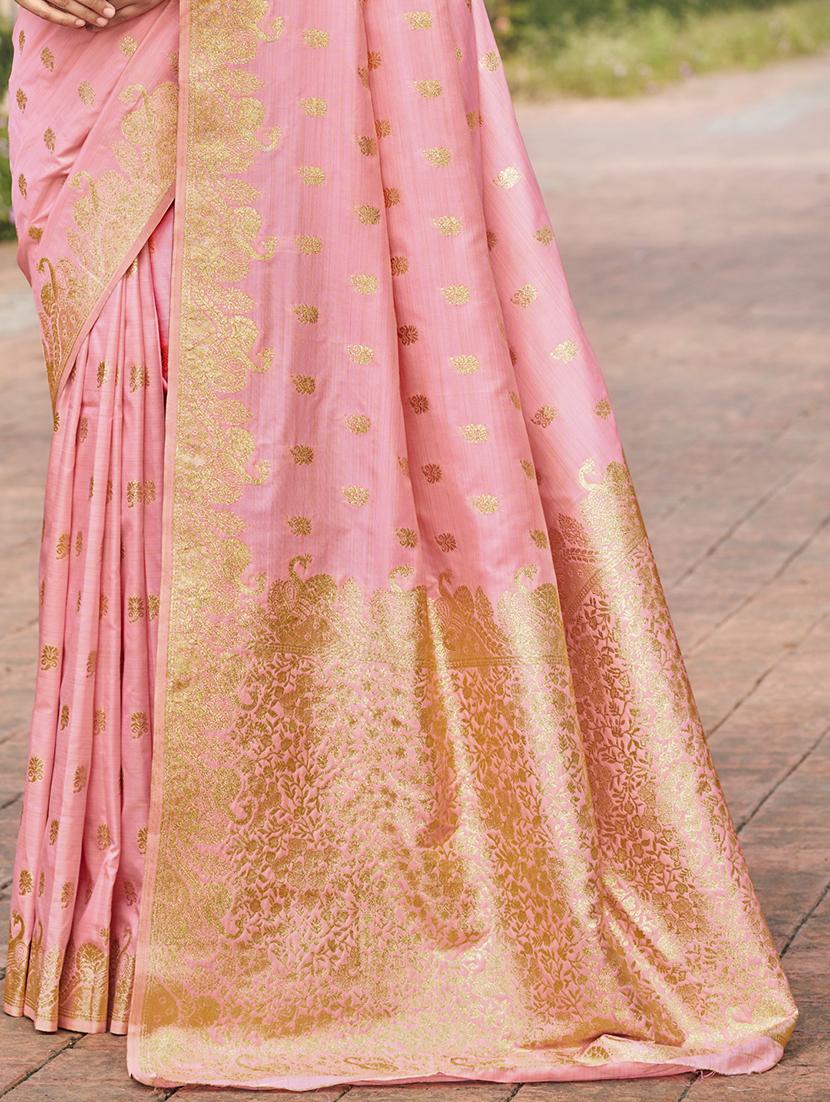women self design banarasi festive wear saree with blouse - 21789623 - Standard Image - 2
