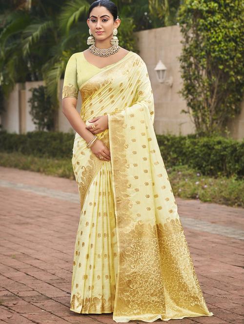 women self design banarasi festive wear saree with blouse - 21789626 - Standard Image - 0