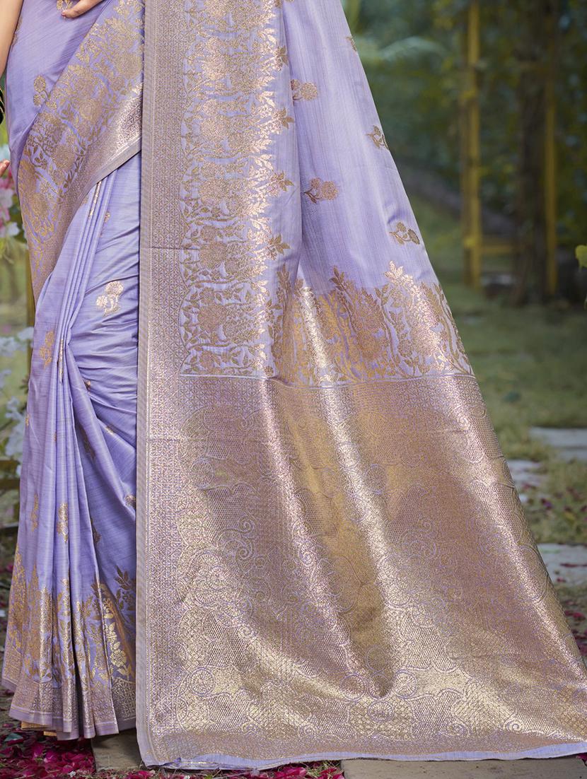 women self design banarasi festive wear saree with blouse - 21789627 - Standard Image - 2