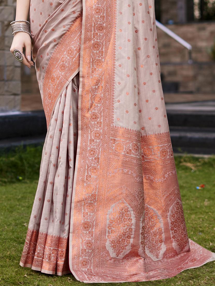 women self design banarasi festive wear saree with blouse - 21789633 - Standard Image - 2