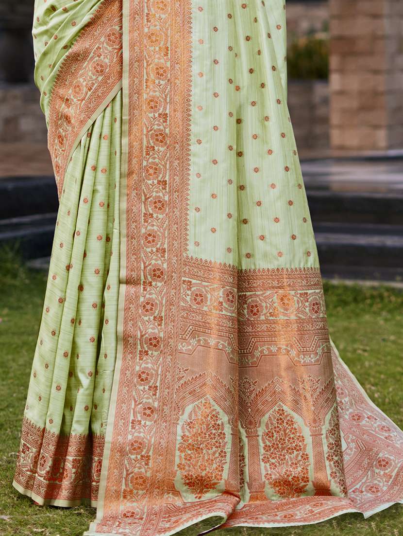 women self design banarasi festive wear saree with blouse - 21789634 -  Standard Image - 2