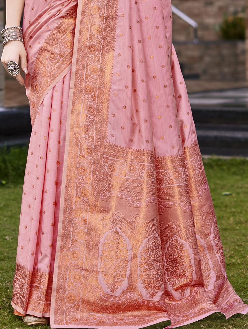 women self design banarasi festive wear saree with blouse - 21789635 - Standard Image - 2