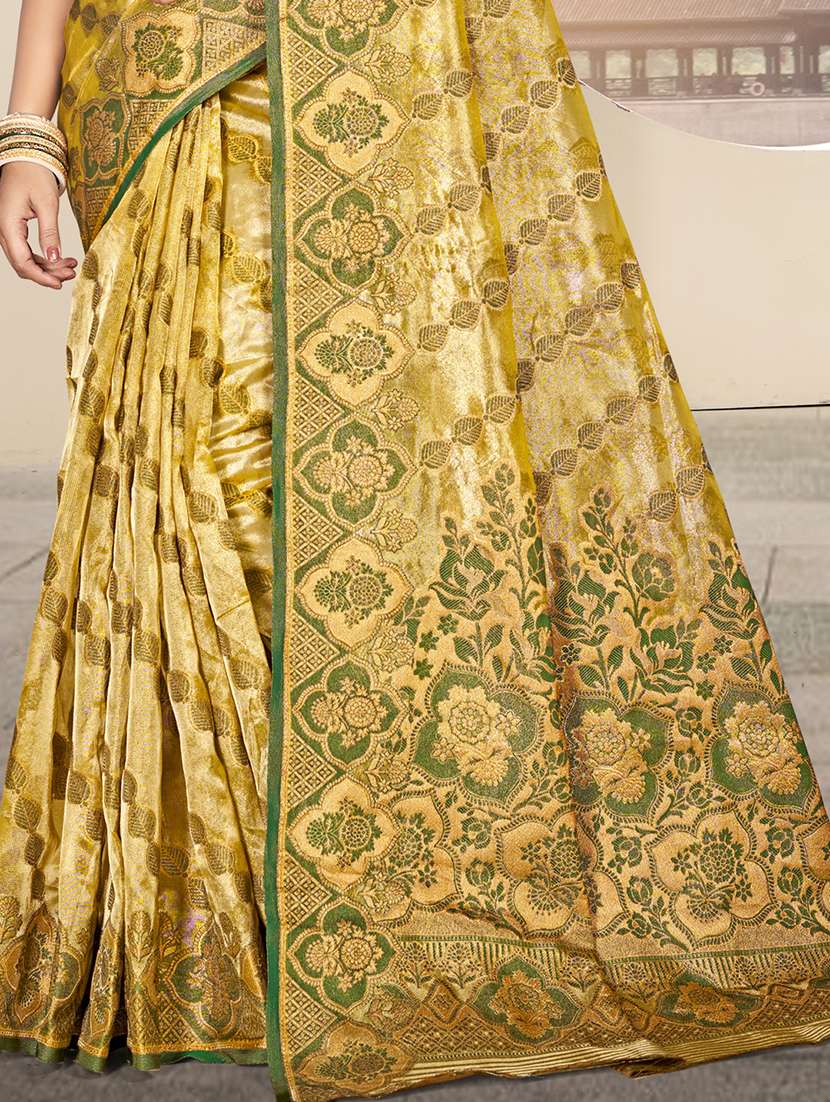 women self design banarasi festive wear saree with blouse - 21789646 - Standard Image - 2