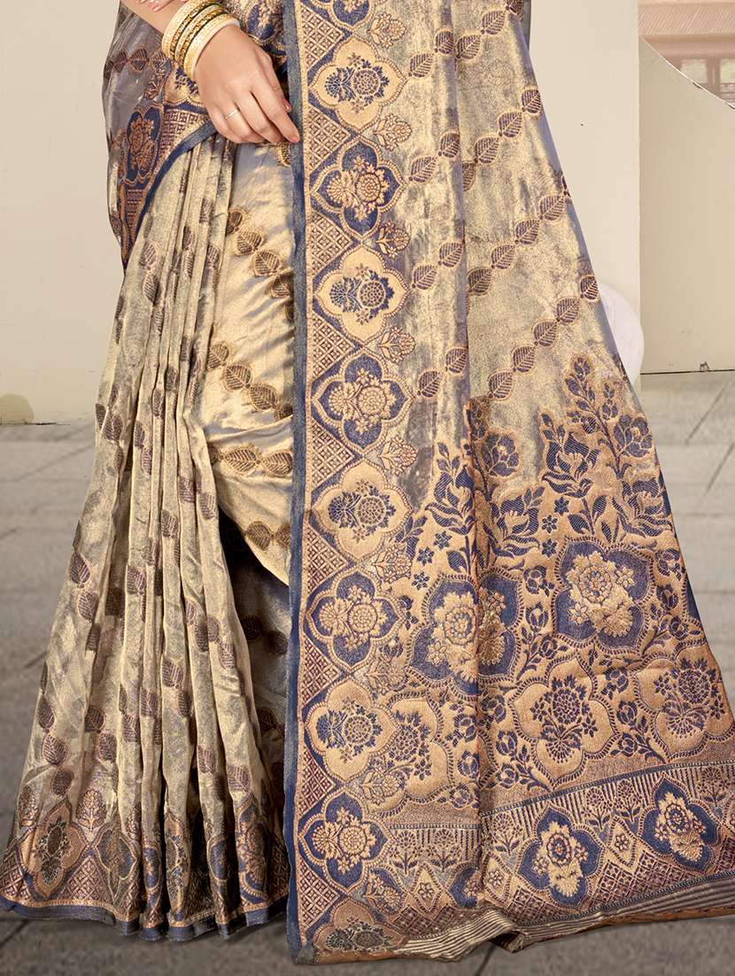 women self design banarasi festive wear saree with blouse - 21789648 - Standard Image - 2
