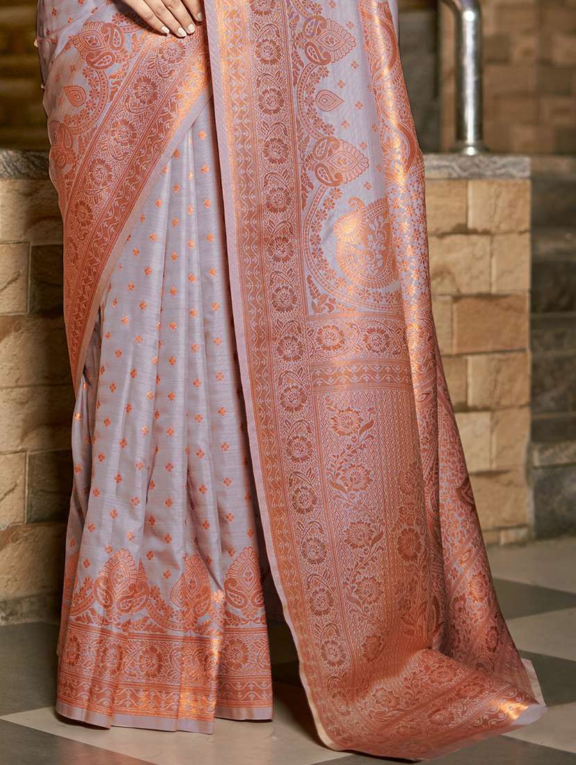 women self design banarasi festive wear saree with blouse - 21789656 -  Standard Image - 2