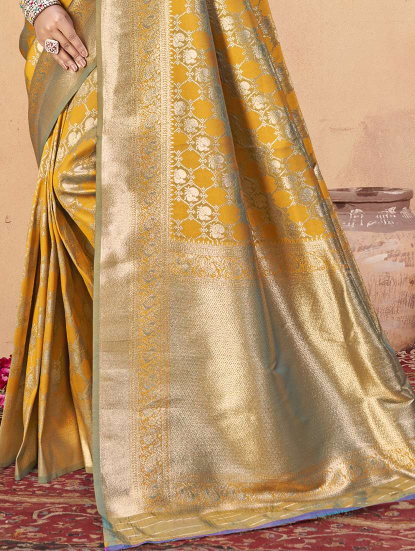 women self design banarasi festive wear saree with blouse - 21789690 -  Standard Image - 2