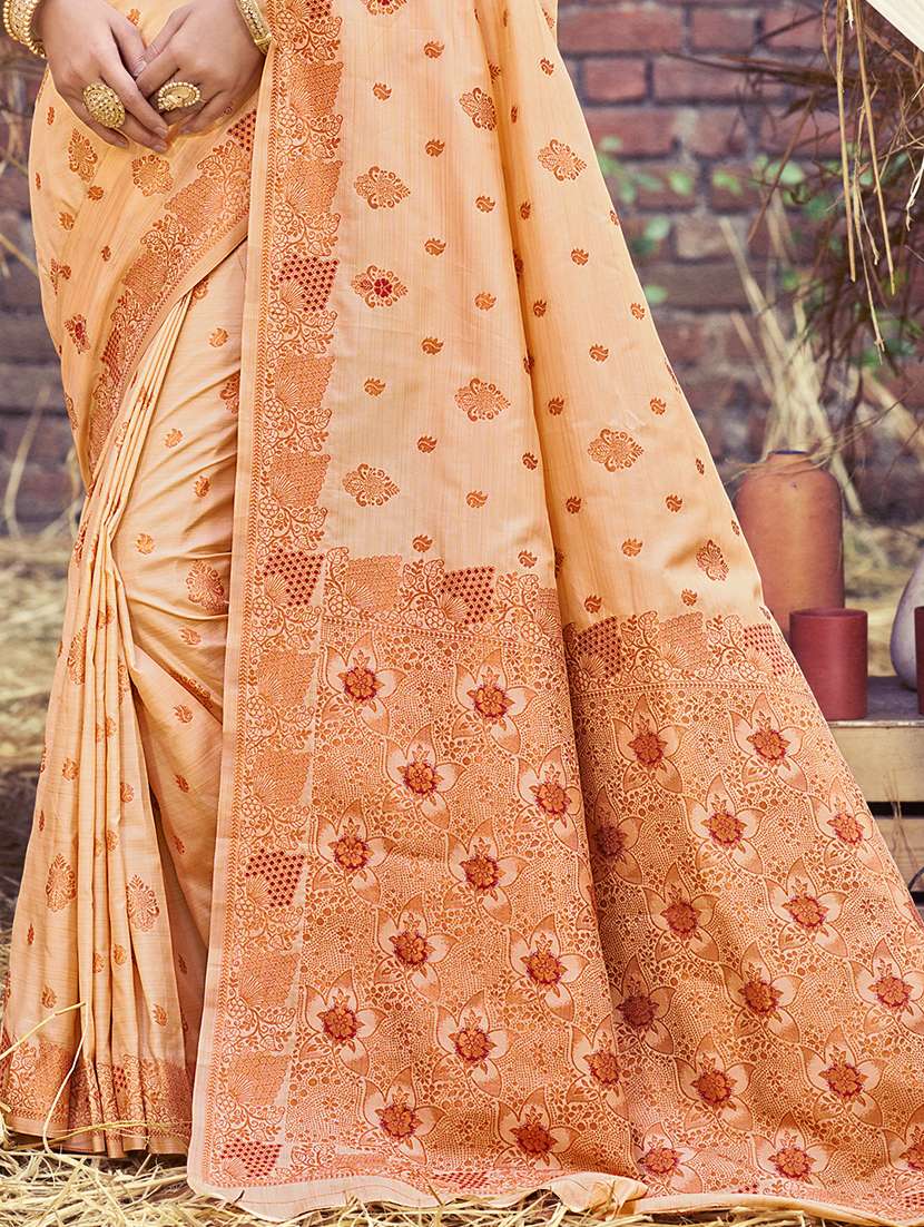 women self design banarasi saree with blouse - 21789706 -  Standard Image - 2