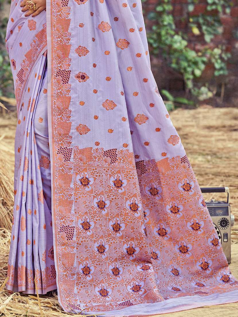 women self design banarasi festive wear saree with blouse - 21789707 -  Standard Image - 2