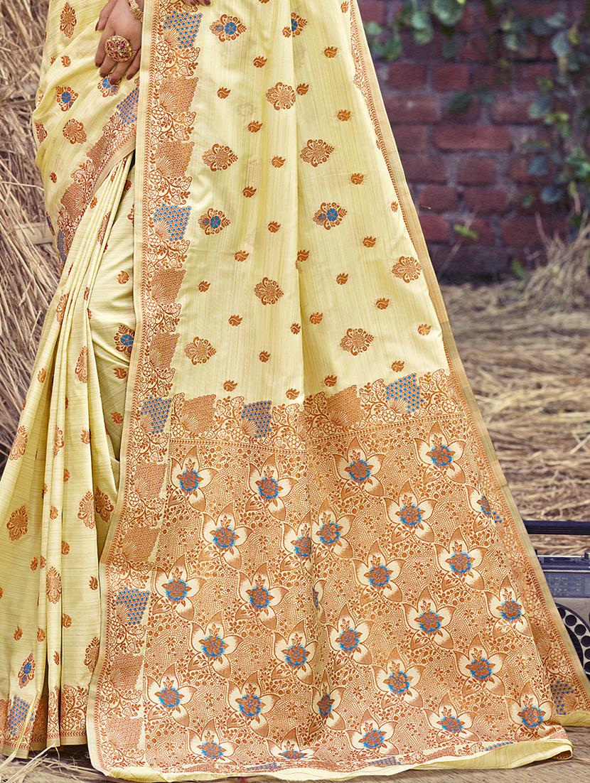 women self design banarasi festive wear saree with blouse - 21789708 - Standard Image - 2