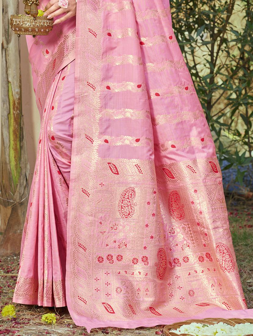women self design banarasi saree with blouse - 21789710 - Standard Image - 2