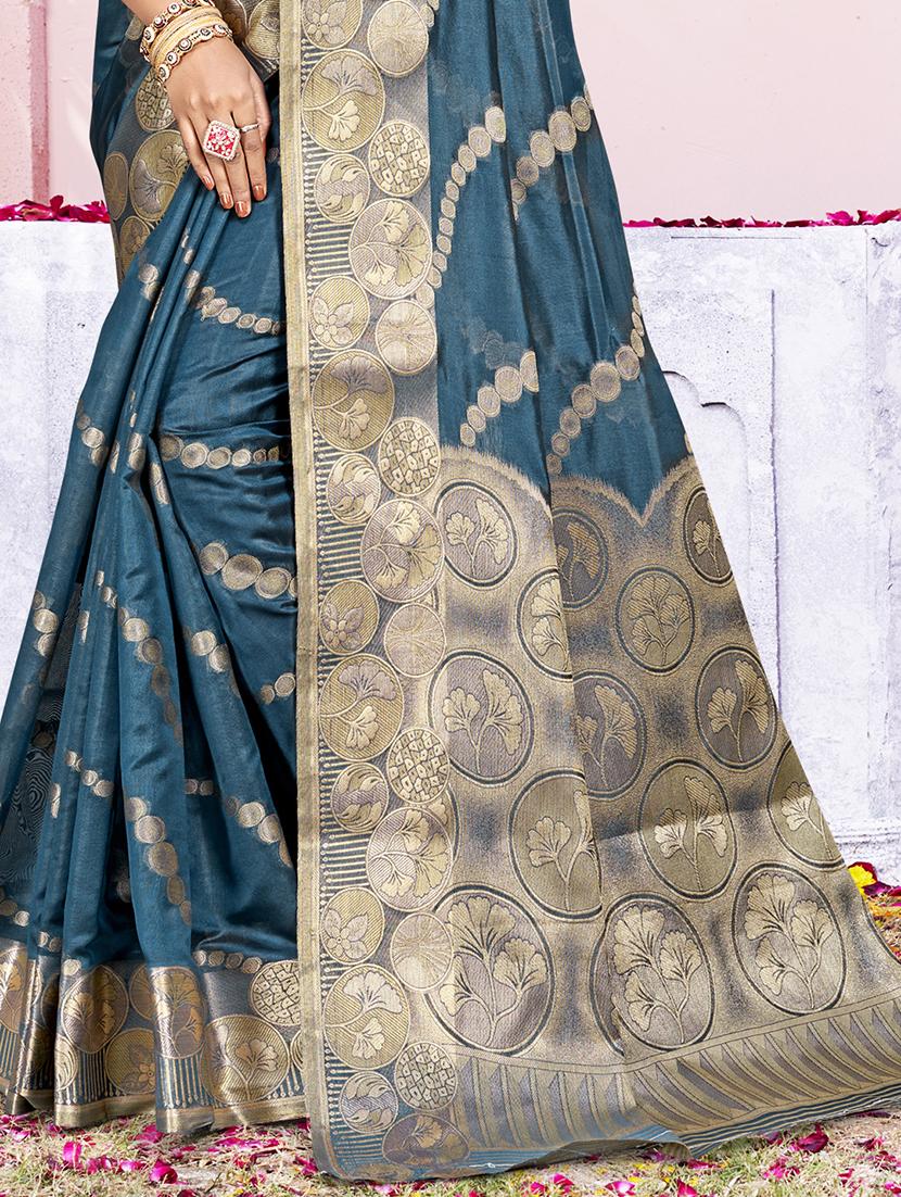 women self design banarasi saree with blouse - 21789722 - Standard Image - 2