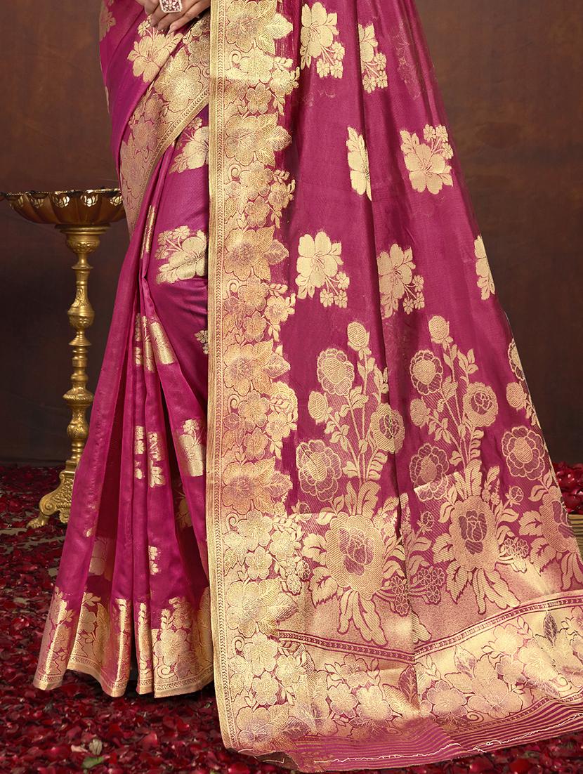 women self design banarasi saree with blouse - 21789728 - Standard Image - 2