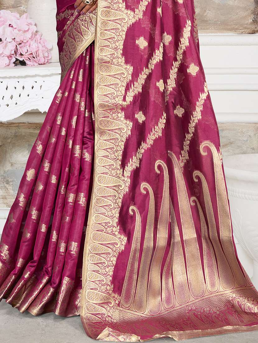 women self design banarasi saree with blouse - 21789743 - Standard Image - 2
