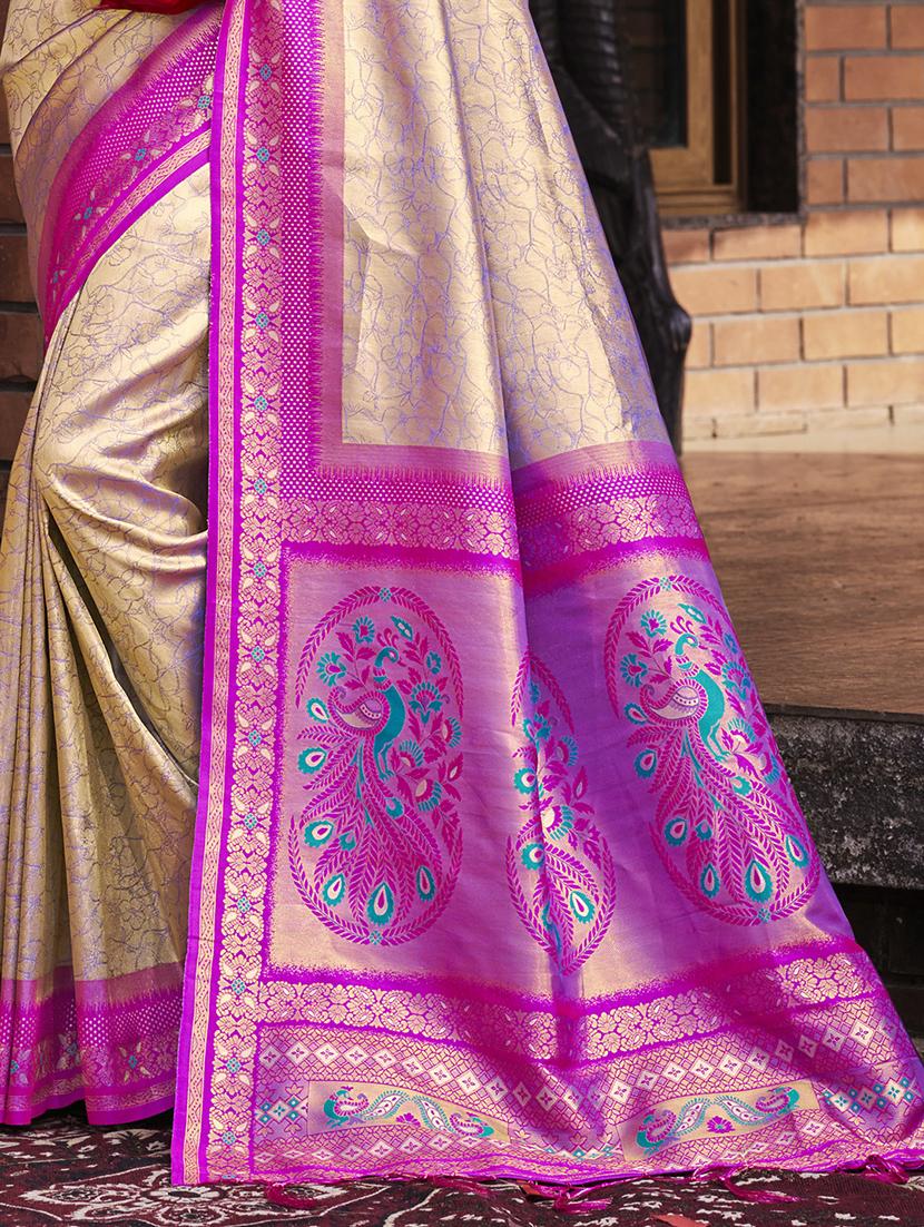 women self design banarasi saree with blouse - 21789755 - Standard Image - 2