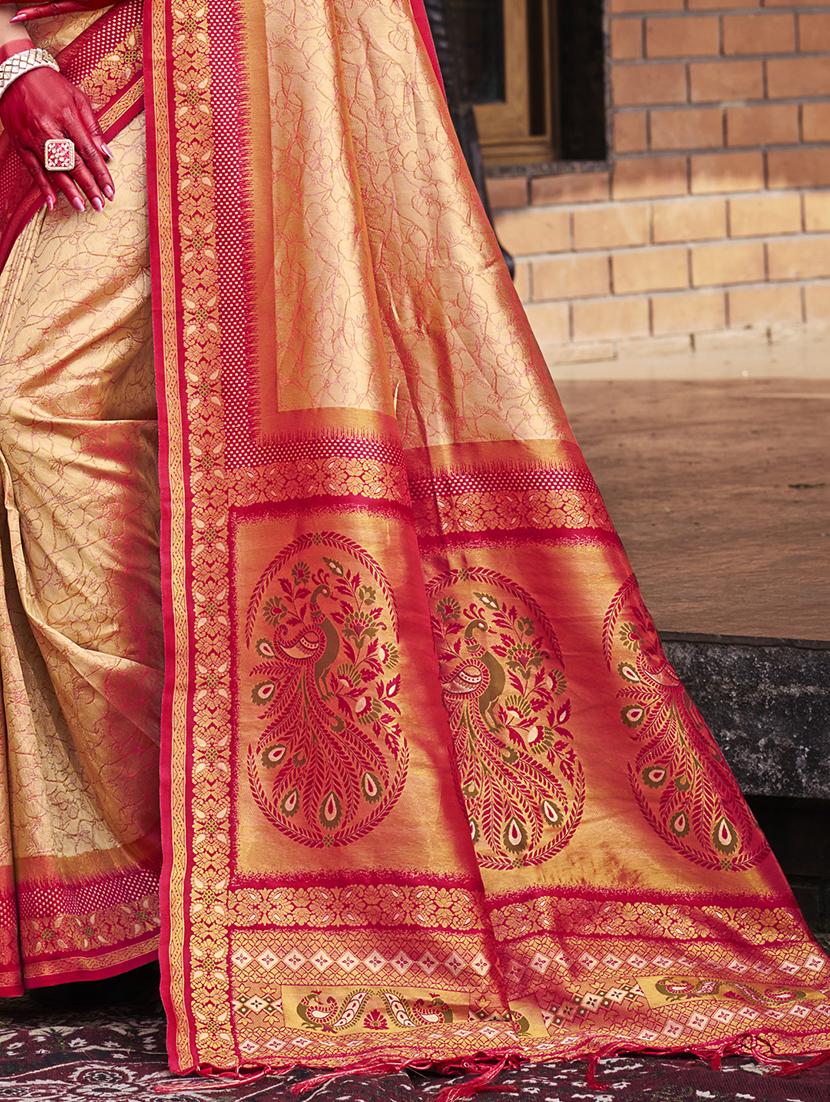 women self design banarasi saree with blouse - 21789756 - Standard Image - 2