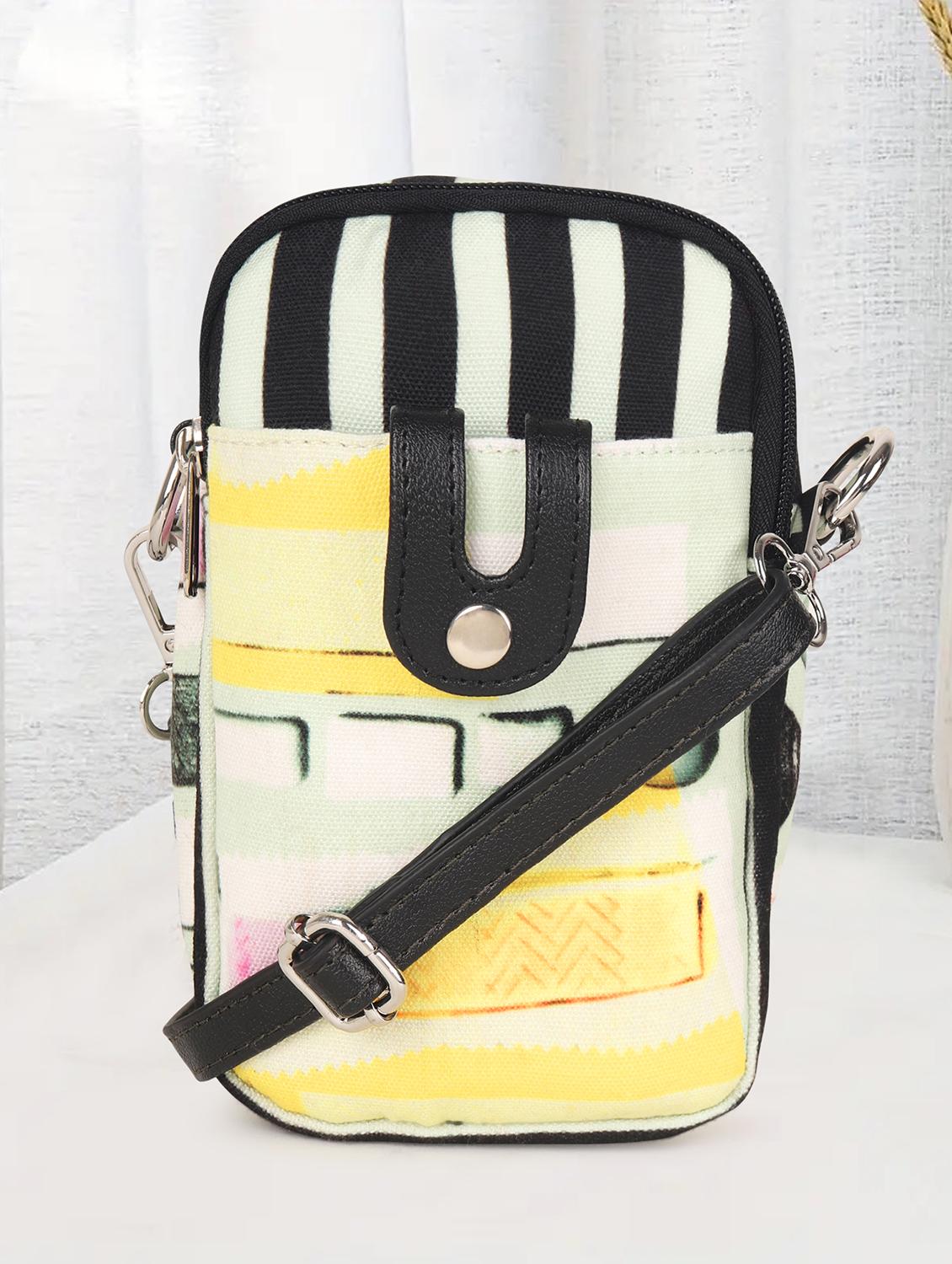 women black canvas sling bag - 21791388 - Zoom Image - 0