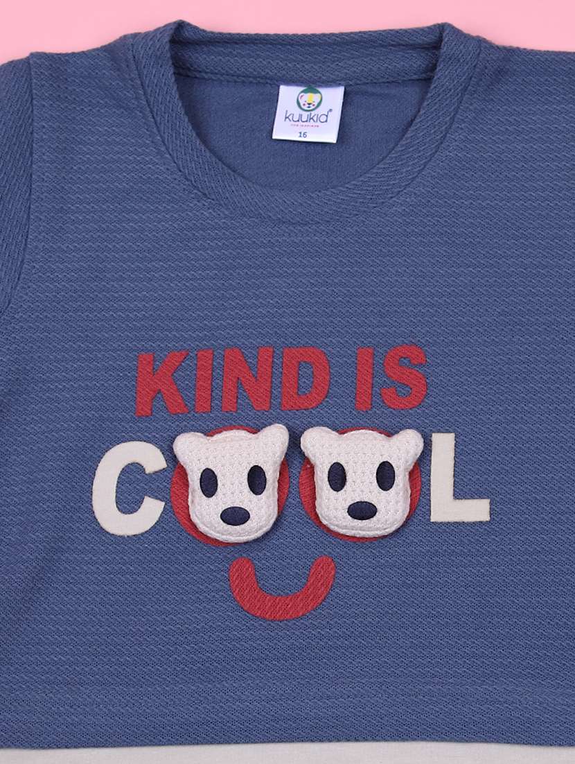 boys printed t-shirt & shorts casual wear set - 21792956 -  Standard Image - 2