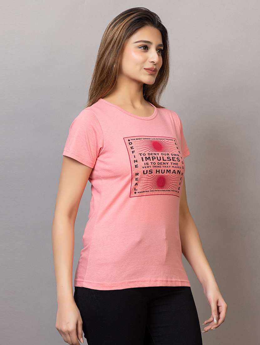 women pack of 2 printed short sleeves t-shirt - 21793190 -  Standard Image - 2
