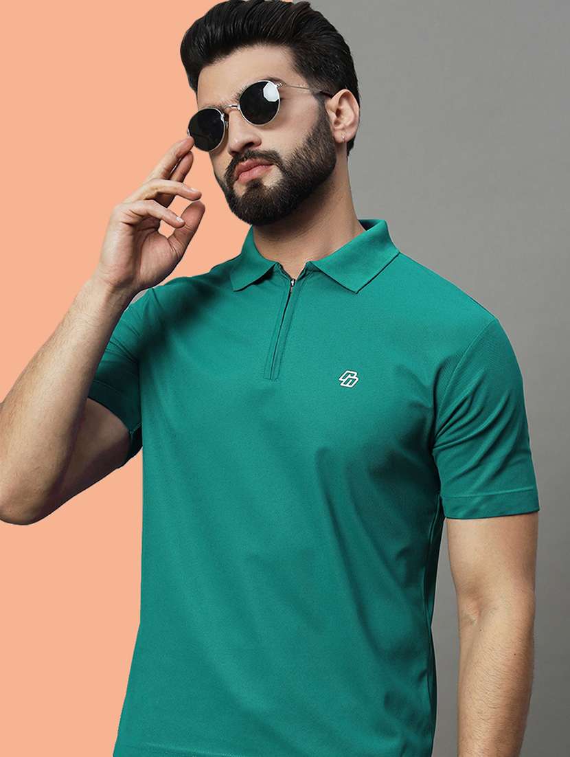 men short sleeves regular fit polo t-shirt