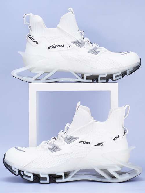 men white lace up sneaker - 21793843 - Standard Image - 0