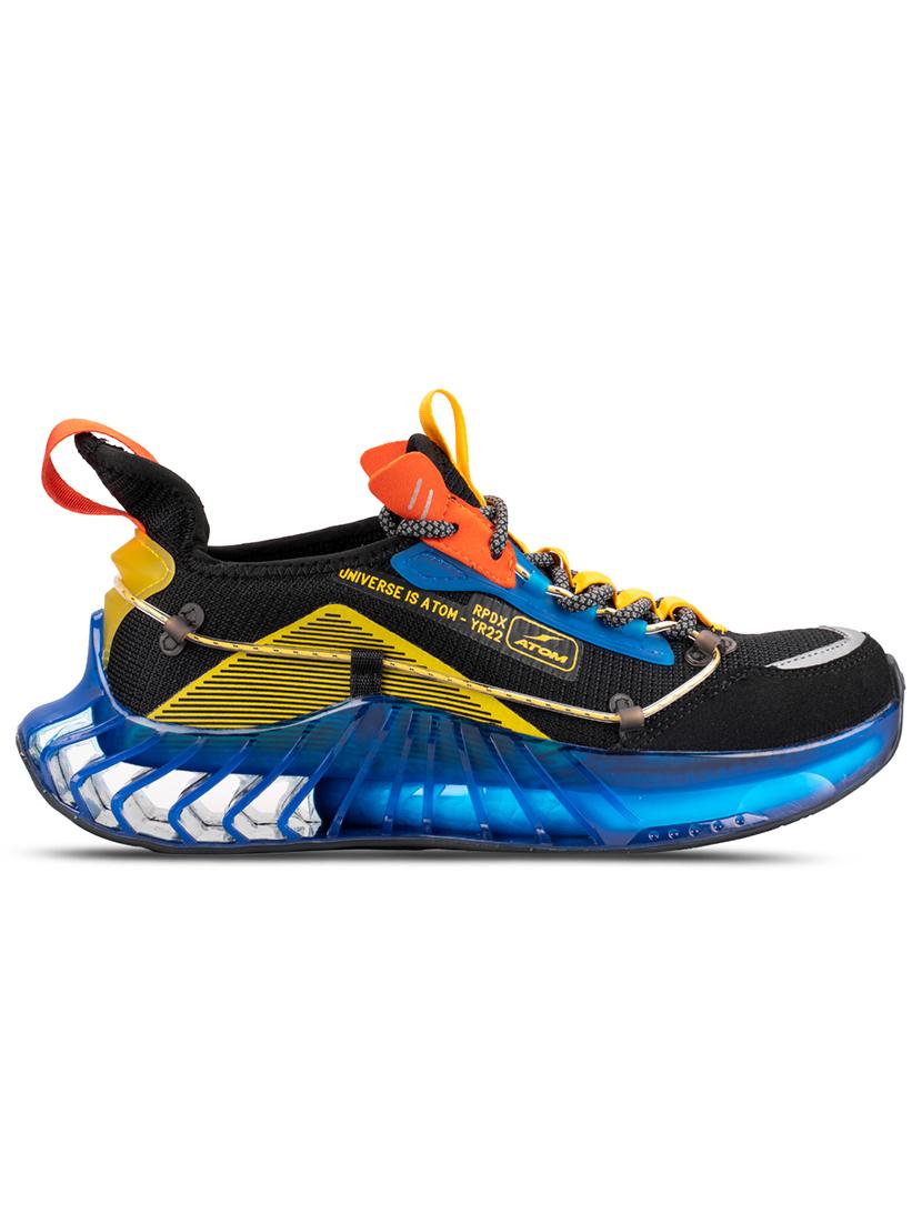 men color blocked lace up sneaker - 21793859 - Standard Image - 2