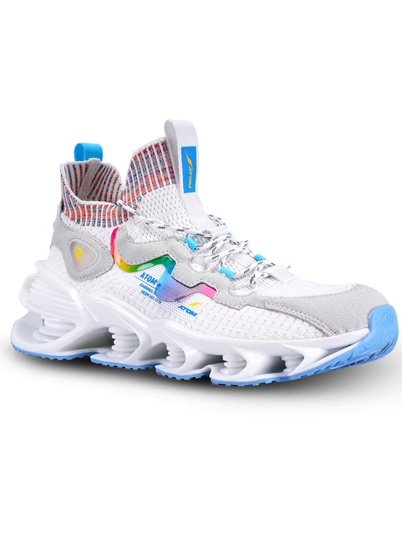 men white lace up sneaker - 21793867 - Standard Image - 2