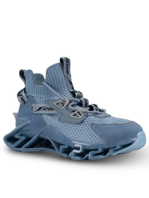 men blue lace up sneaker - 21793898 -  Standard Image - 0