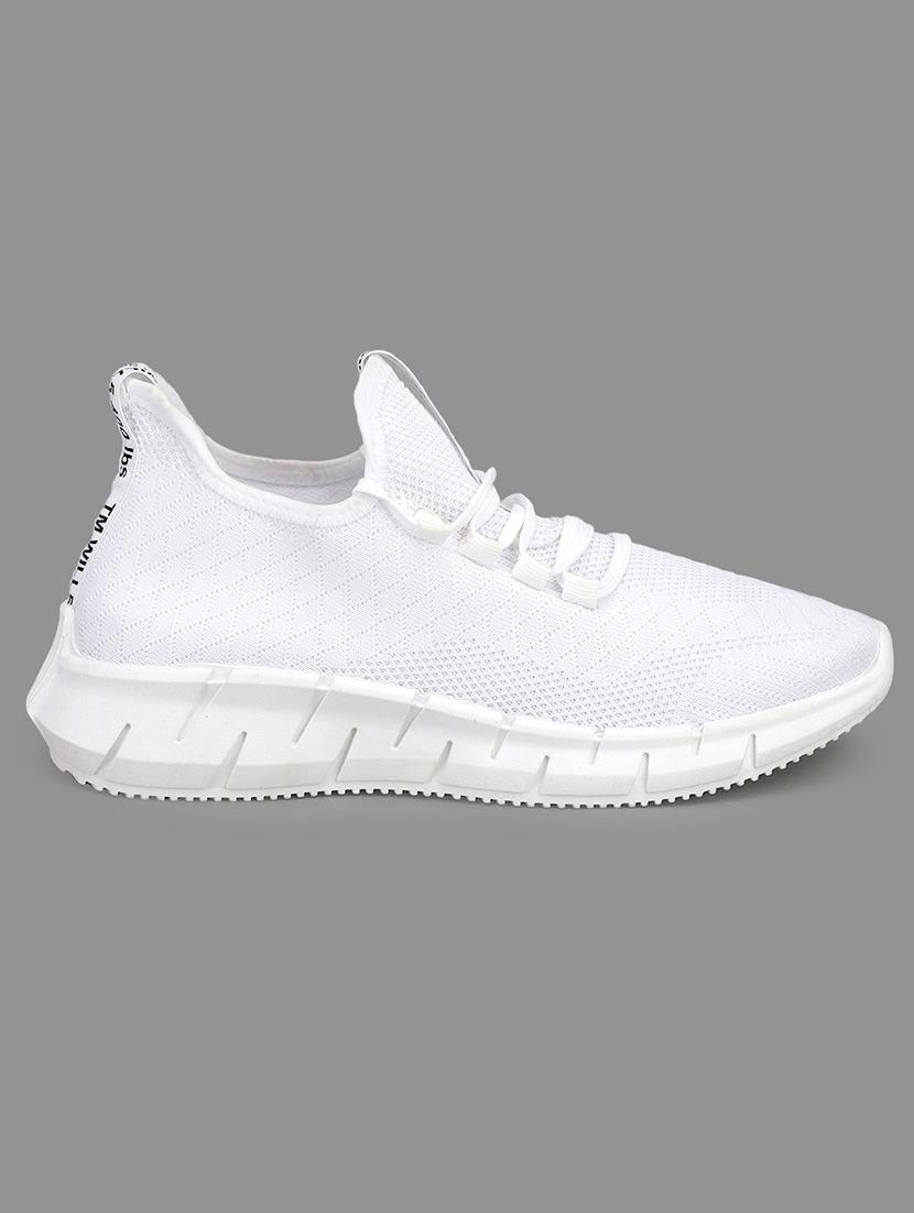 men white lace up sport shoe - 21793932 - Standard Image - 2
